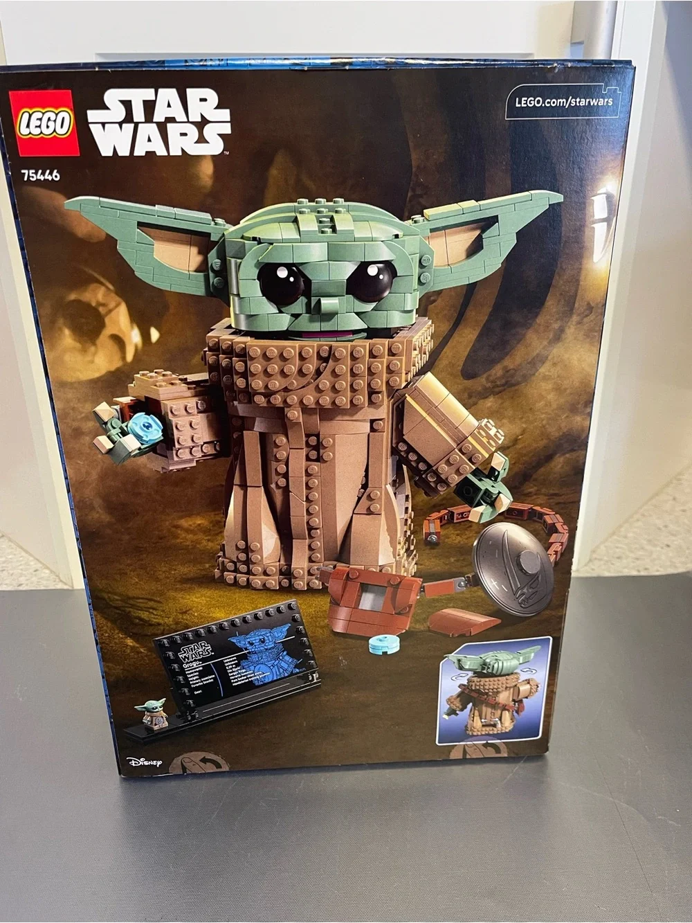 LEGO Star Wars Grogu (The Mandalorian Apprentice) Figure 75446 1200Pcs 10+ NIP